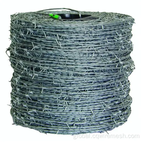 China Electro Galvanized PVC Coated Barbed Wire Factory